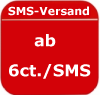 Versand von SMS bereits ab 2 cent pro SMS